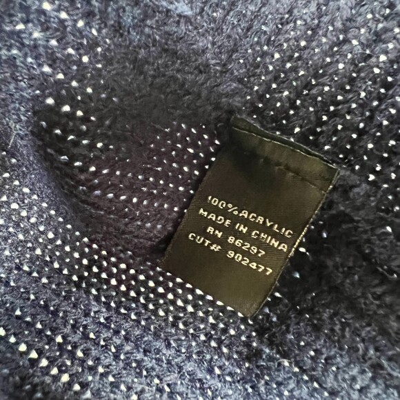 Cape Sweater Women's Sz Large Blue Vertigo Paris Cardigan - Picture 3 of 11